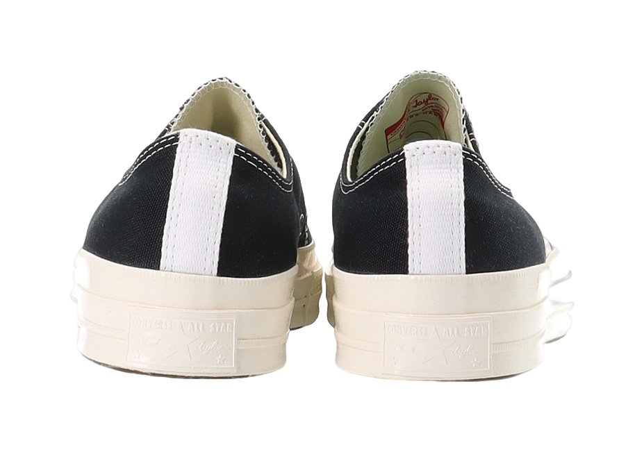 Converse Comme Des Garçons Play X Converse Chuck 70 Low Black vjkicks
