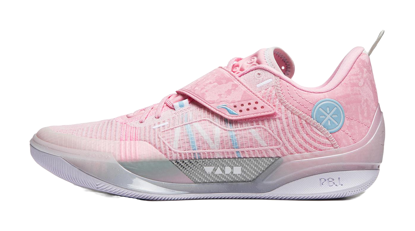 LiNing Wade 808 4 Ultra Cushioning Abrasion Resistant Lightweight Rebound Low top Basketball Shoes Mens Pink vjkicks