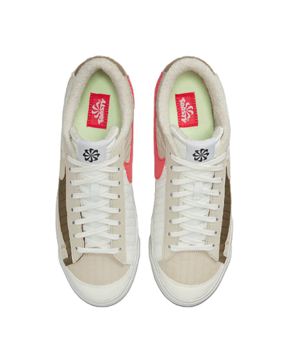 Nike Blazer 77 Low Premium Sail Brown Kelp Orange vjkicks