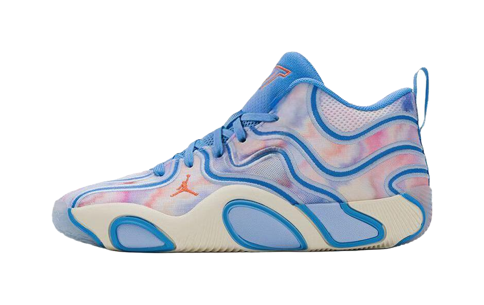 Jordan Tatum 3 Breathable Low Top Basketball Shoes Mens Blue vjkicks