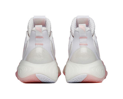 Anta Bubble Bomb Performance Basketball Shoes Womens Pink White vjkicks