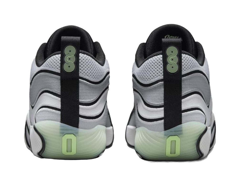 Jordan Tatum 3 Anti-Slip Wear-Resistant Mid-Top Basketball Shoes Unisex White Gray vjkicks