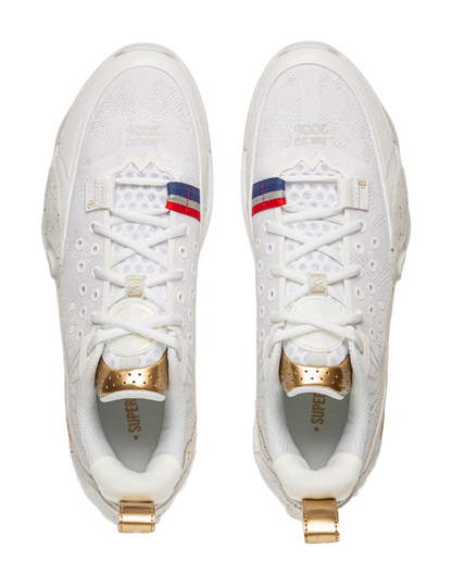 LiNing Anti Slip Wear Resistant Low Top Basketball Shoes Mens White vjkicks