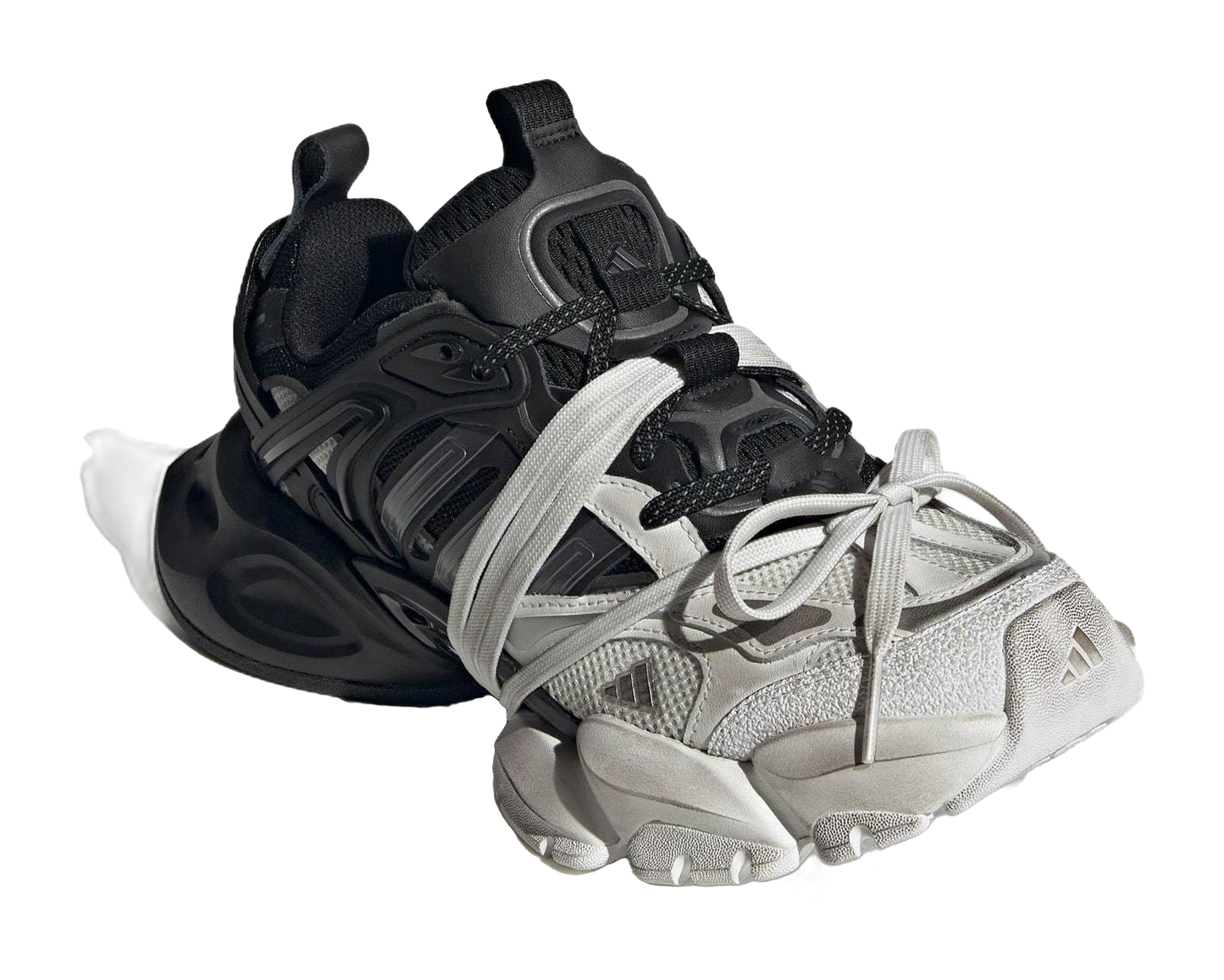 Adidas Xlg Runner Deluxe White Black vjkicks