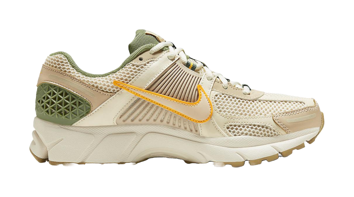 Nike Zoom Vomero 5 Sail Laser Orange Medium Olive Womens vjkicks