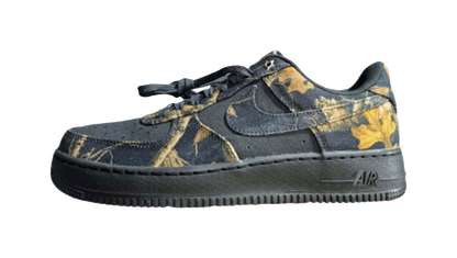 Nike Air Force 1 Skateboard Shoes Unisex Black Brown vjkicks