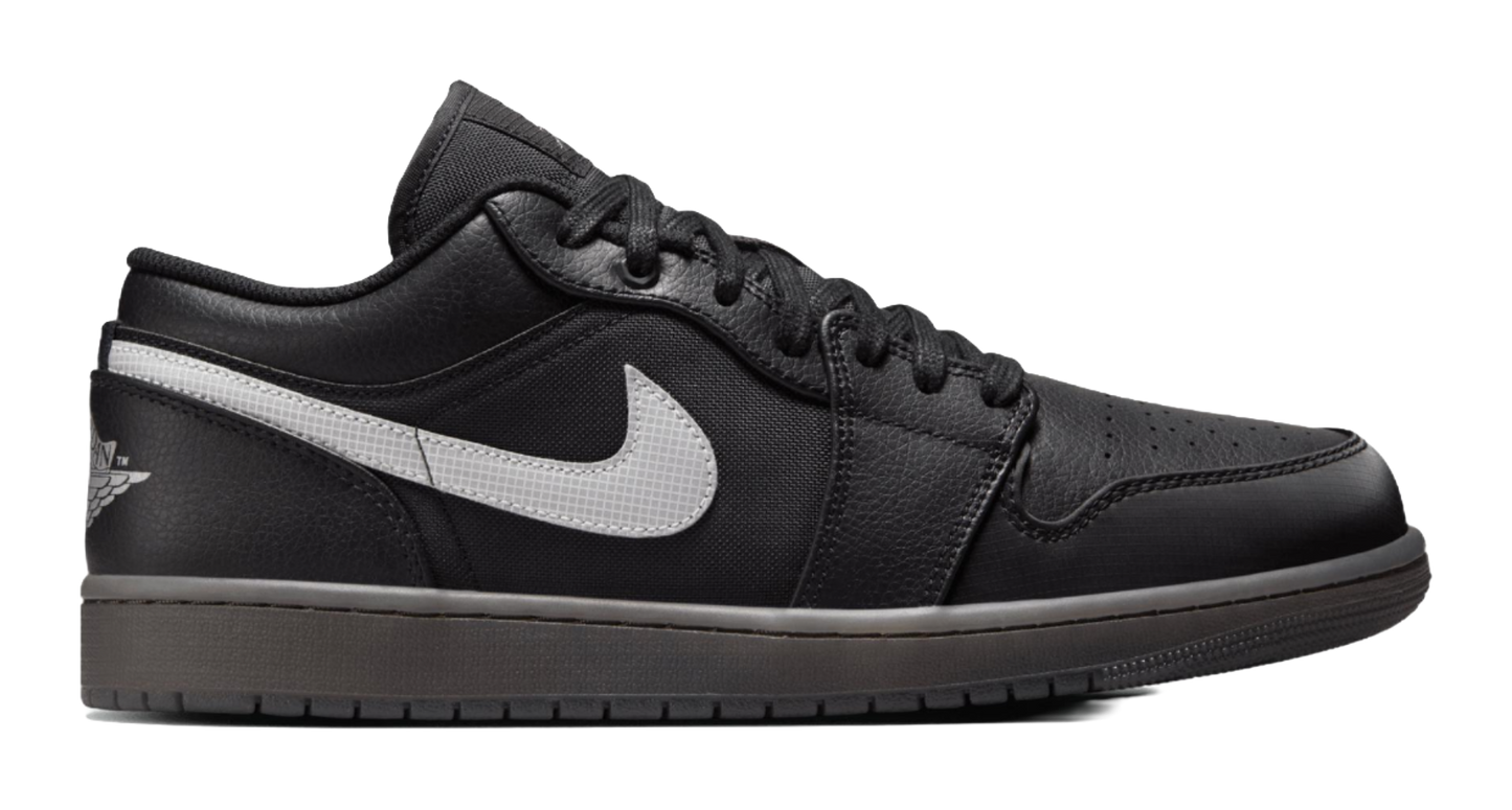 Jordan 1 Low Black White Dark Smoke Grey vjkicks