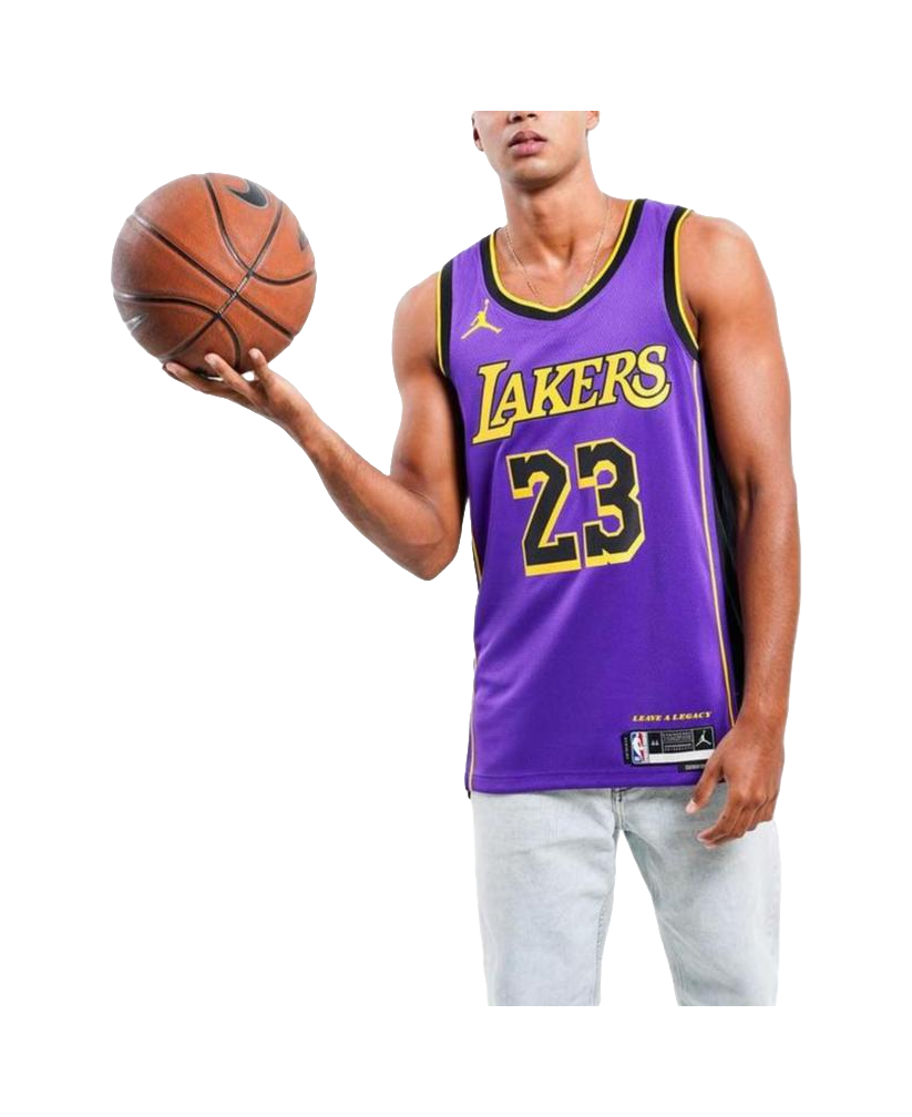 Jordan Los Angeles Lakers Statement Edition Mens Jordan Dri-FIT NBA Swingman Jersey vjkicks