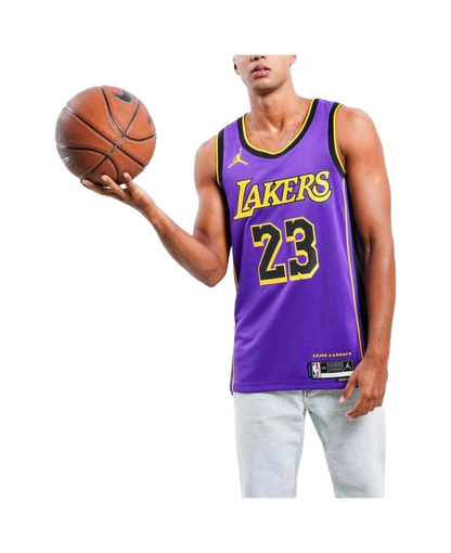 Jordan Los Angeles Lakers Statement Edition Mens Jordan Dri-FIT NBA Swingman Jersey vjkicks