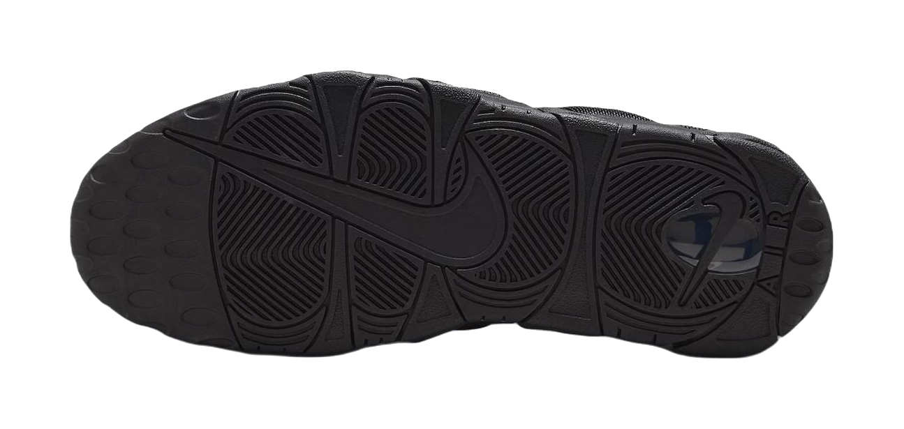 Nike Air More Uptempo Low top Vintage Basketball Shoes Unisex Black vjkicks