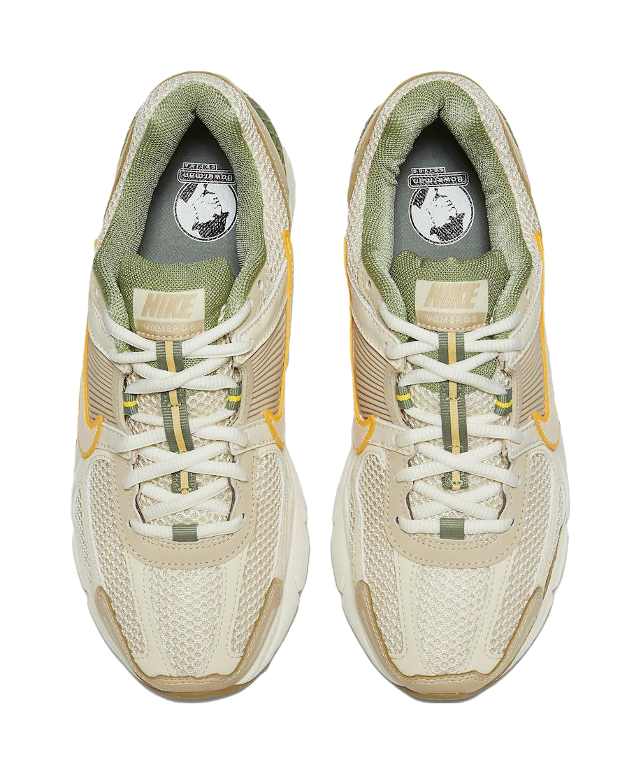 Nike Zoom Vomero 5 Sail Laser Orange Medium Olive Womens vjkicks