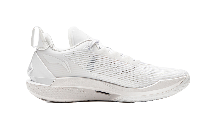 LiNing JB2 Shock Absorbing, Non Slip, Wear Resistant, Breathable And Lightweight Low top Basketball Shoes Unisex White vjkicks