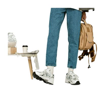 New Balance 530 White/Natural Indigo Sneakers vjkicks