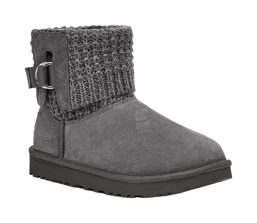 UGG Classic Solene Mini Cozy Stay Warm Outdoor Casual Gray Womens vjkicks