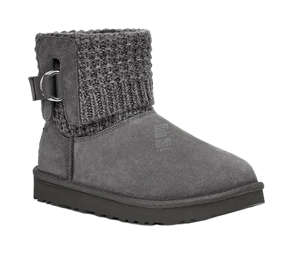 UGG Classic Solene Mini Cozy Stay Warm Outdoor Casual Gray Womens vjkicks