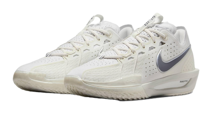 Nike G.T. Cut 3 Anti Slip Wear Resistant Low Top Basketball Shoes Mens White vjkicks