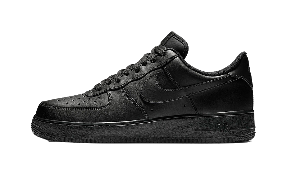 Nike Air Force 1 07 Triple Black vjkicks