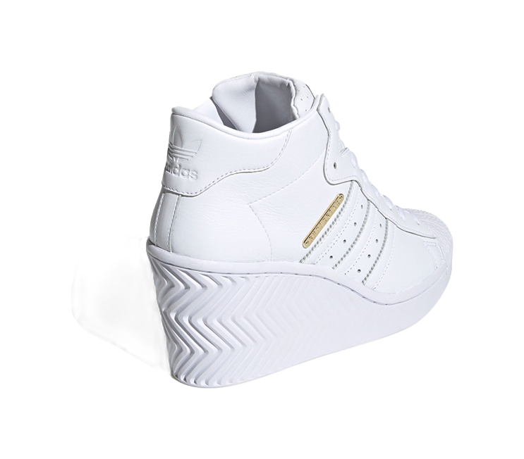 Adidas Womens Superstar Ellure White Gold Metallic Womens vjkicks