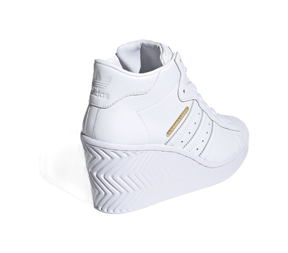 Adidas Womens Superstar Ellure White Gold Metallic Womens vjkicks