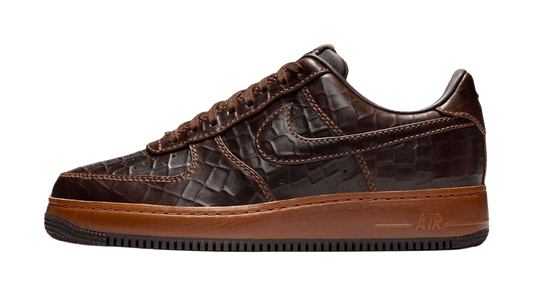 Nike Air Force 1 Low top Skateboard Shoes Mens Brown Black vjkicks