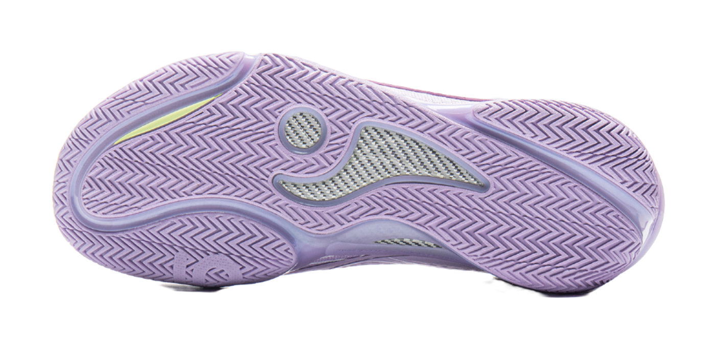 LiNing Wade 808 5 ULTRA Cushioning Slip Resistant Support Low Top Carbon Plate Basketball Shoes Mens Lilac vjkicks