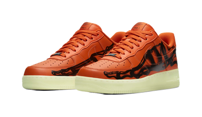 Nike Air Force 1 Low Orange Skeleton vjkicks