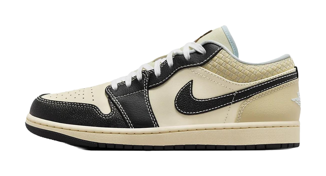 Jordan 1 Low Se Coconut Milk Black Muslin vjkicks