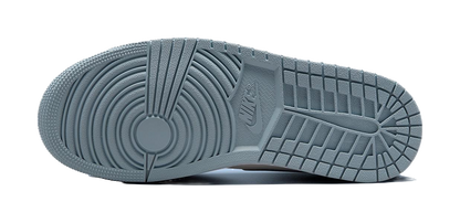 Air Jordan 1 Mid Sail Diffused Blue Womens vjkicks