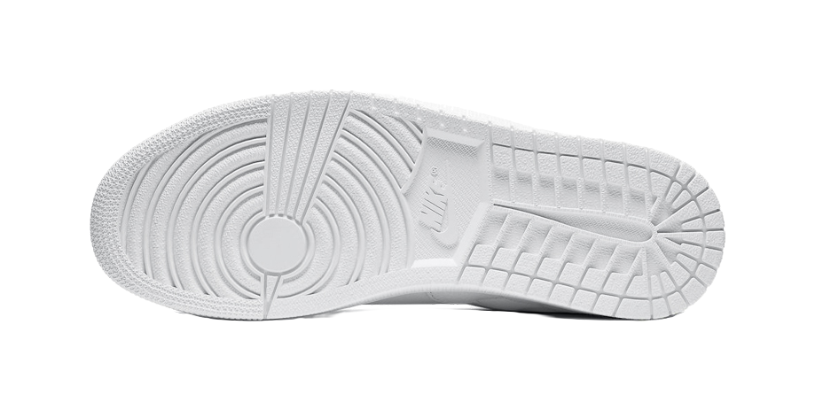 Air Jordan 1 Centre Court White On White vjkicks