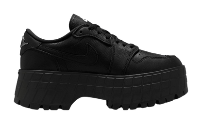 Jordan Air Jordan 1 Anti Slip Wear Resistant Low Top Casual Shoes Womens Black vjkicks