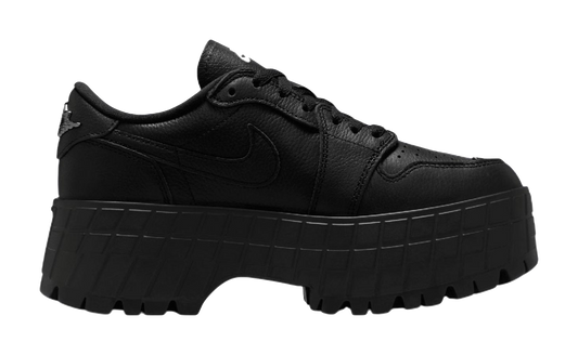 Jordan Air Jordan 1 Anti Slip Wear Resistant Low Top Casual Shoes Womens Black vjkicks