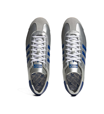 Adidas Country OG Matte Silver Bright Blue vjkicks