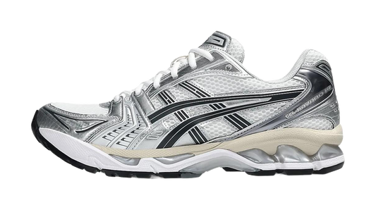 ASICS Gel Kayano 14 Low top GEL Cushioning Gel Casual Running Shoes Unisex Silver White vjkicks