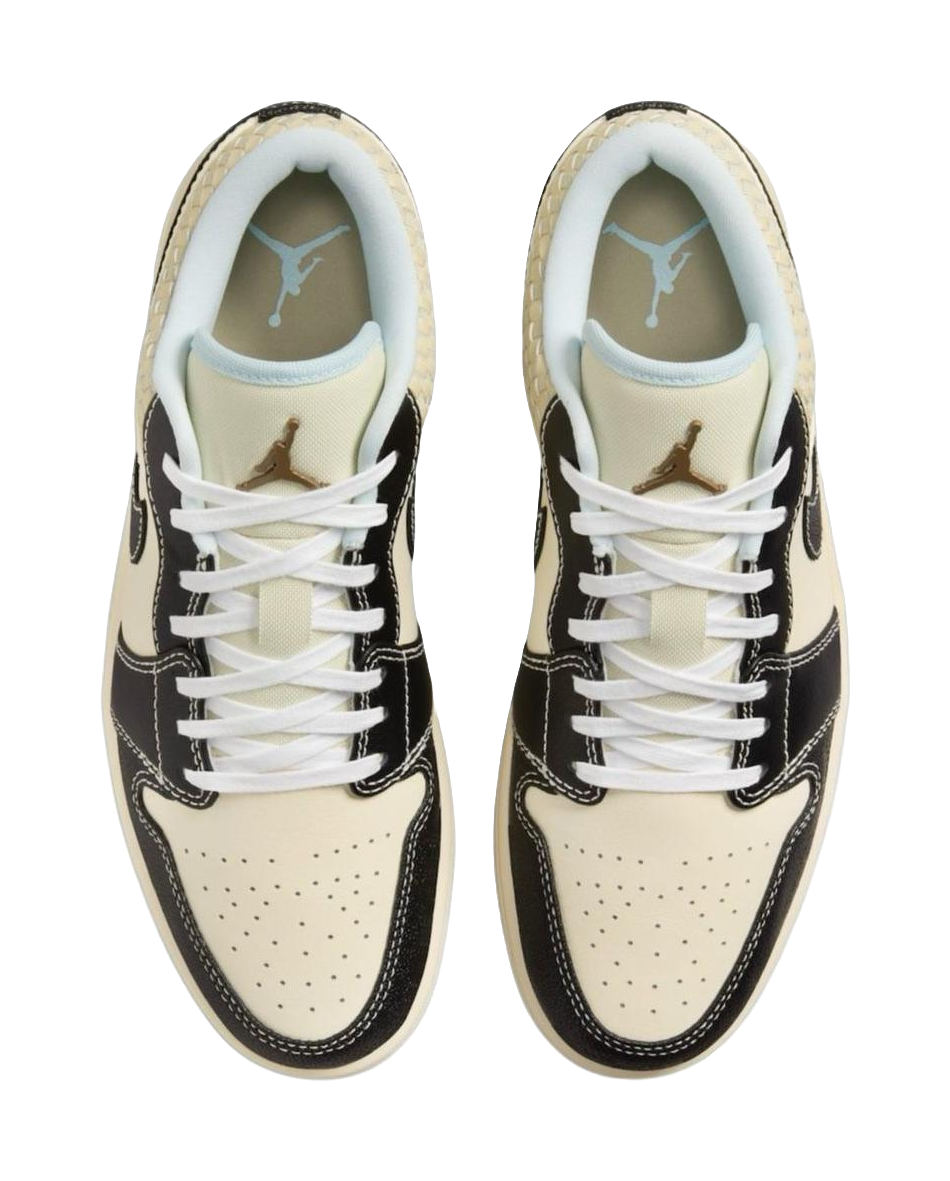 Jordan 1 Low Se Coconut Milk Black Muslin vjkicks