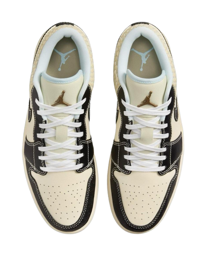 Jordan 1 Low Se Coconut Milk Black Muslin vjkicks