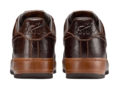 Nike Air Force 1 Low top Skateboard Shoes Mens Brown Black vjkicks