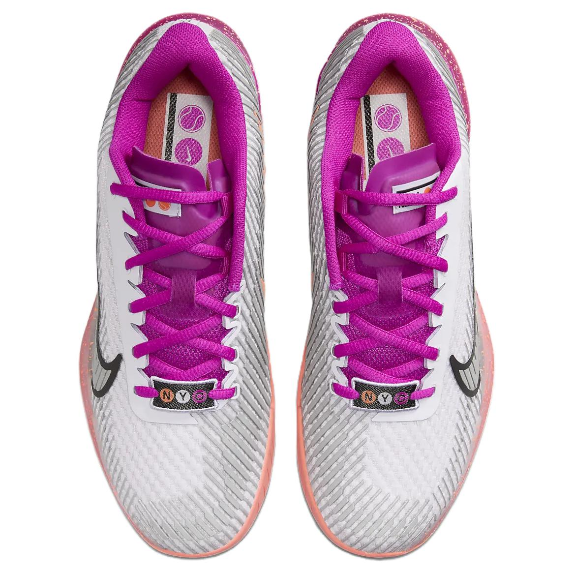 Nike Court Vapor 11 Hc Premium Barely Grape Vivid Grape Light Wild Mango Metallic Silver Womens vjkicks