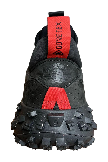 Jordan Air Jordan 1 Low top Running Shoes Mens Black Red vjkicks