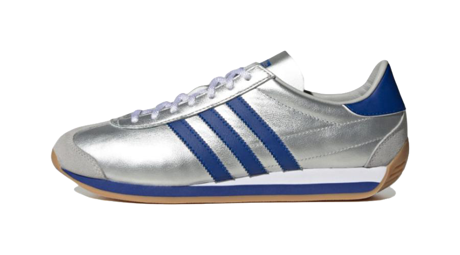 Adidas Country OG Matte Silver Bright Blue vjkicks