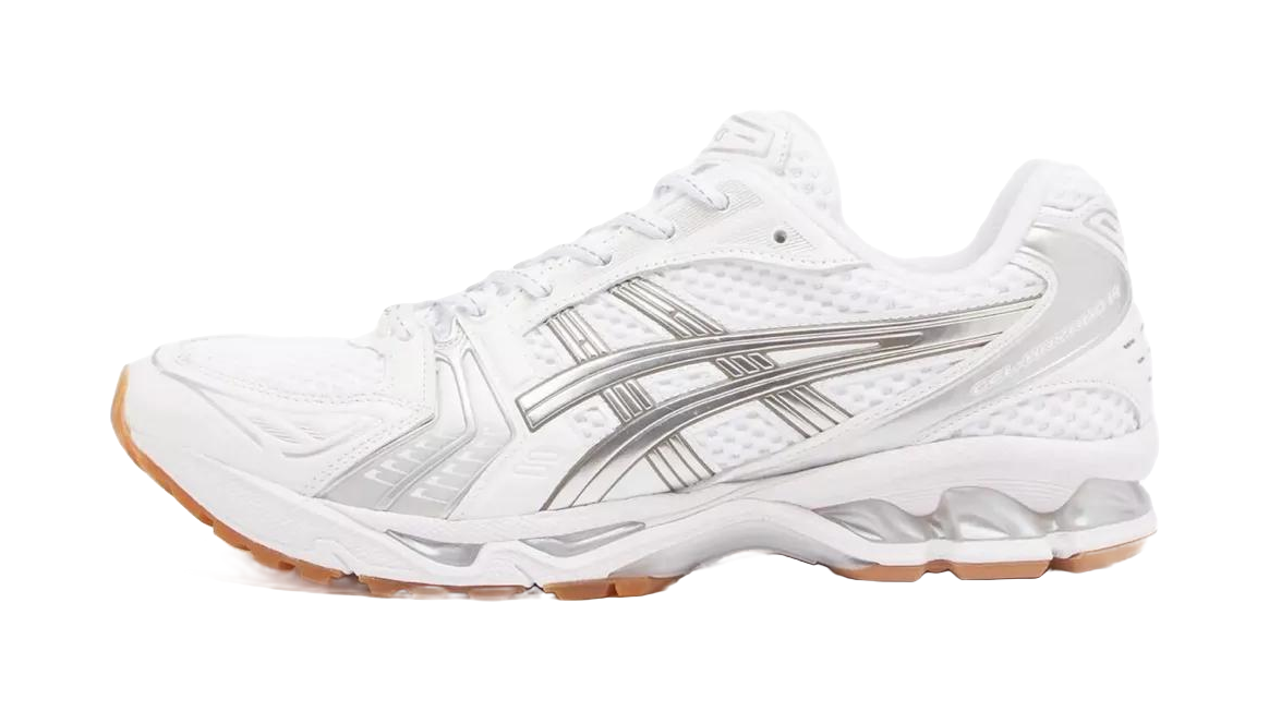 ASICS Gel Kayano 14 A.P.C. White Pure Silver vjkicks