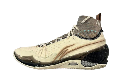 LiNing Wade 808 III Ultra V2 Cushioning, Wear Resistant High Top Basketball Shoes Mens Black White vjkicks