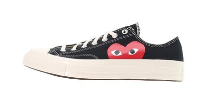 Converse Comme Des Garçons Play X Converse Chuck 70 Low Black vjkicks