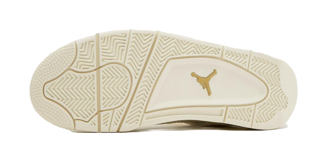Air Jordan 4 WMNS Metallic Gold vjkicks