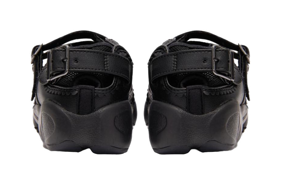 Nike Air Rift Triple Black Buckle Strap Womens vjkicks