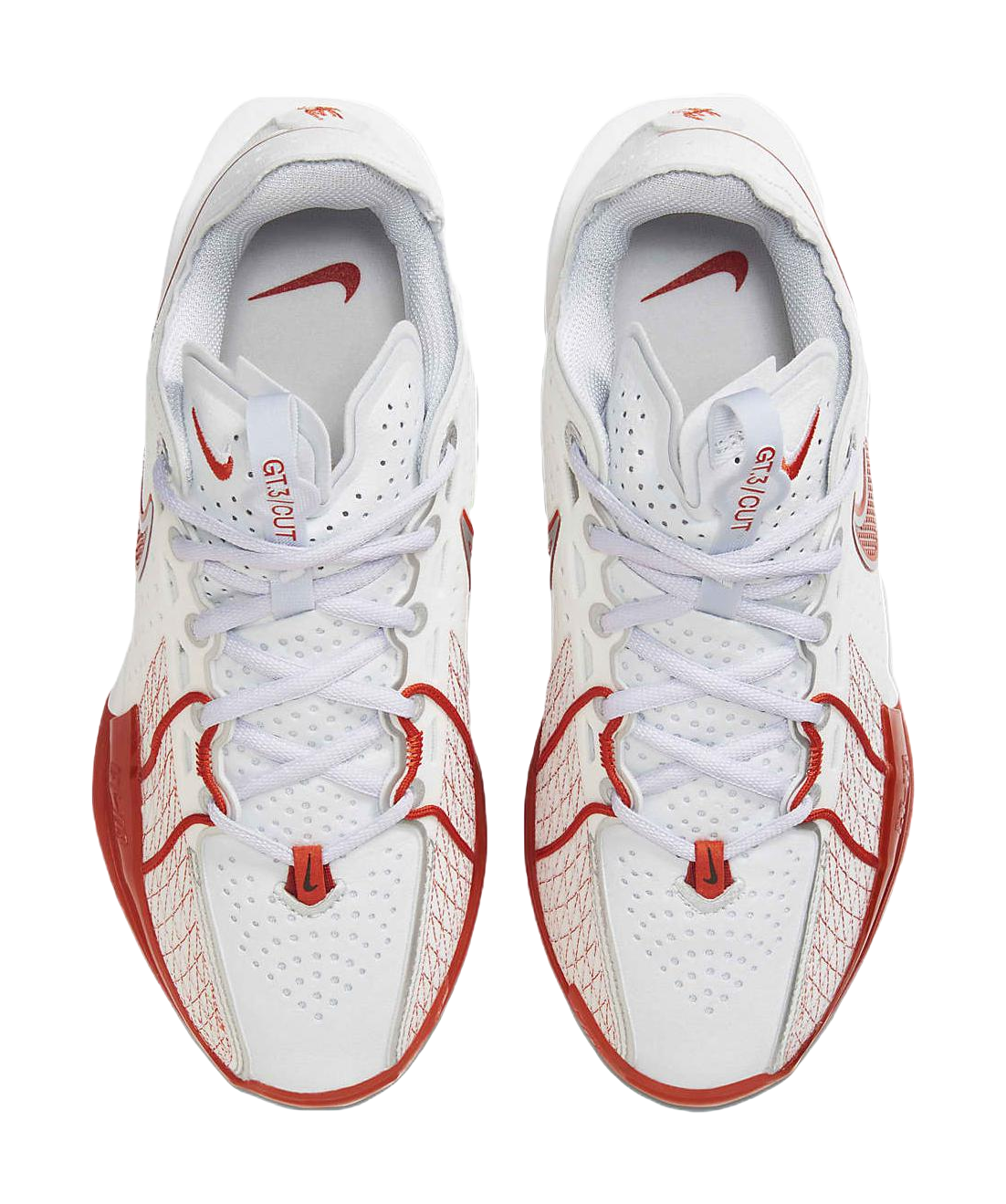 Nike Air Zoom GT Cut 3 EP White Picante Red vjkicks