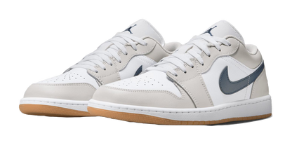 Jordan 1 Low Midnight Navy Neutral Grey vjkicks