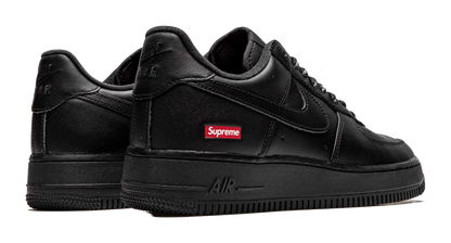 Nike X Supreme Air Force 1 Low Box Logo Black vjkicks