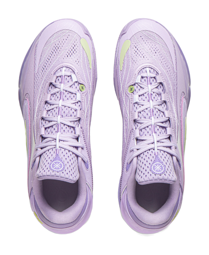 LiNing Wade 808 5 ULTRA Cushioning Slip Resistant Support Low Top Carbon Plate Basketball Shoes Mens Lilac vjkicks