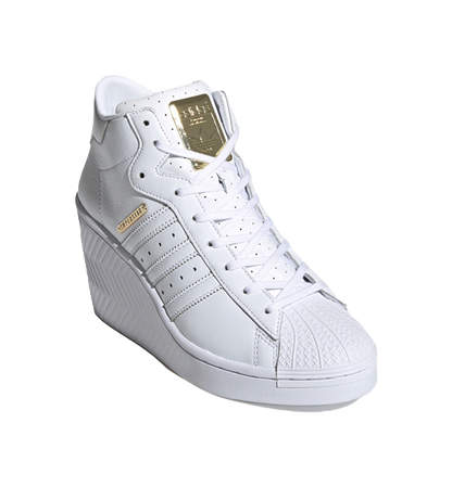 Adidas Womens Superstar Ellure White Gold Metallic Womens vjkicks