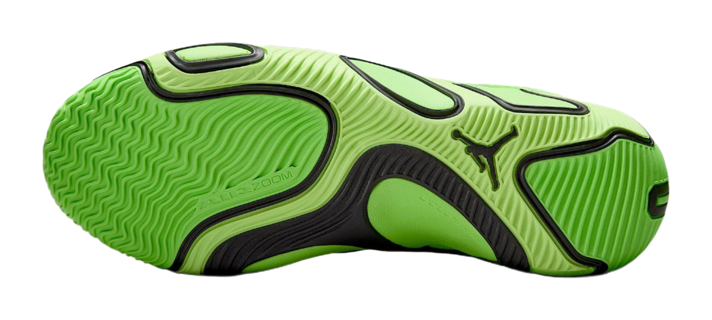 Jordan Tatum 3 Support Lightweight Mid-Top Basketball Shoes Mens Ghostly Green vjkicks